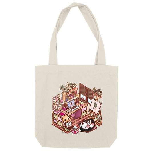 Totebag - Red Panda - I'm Procrastinating